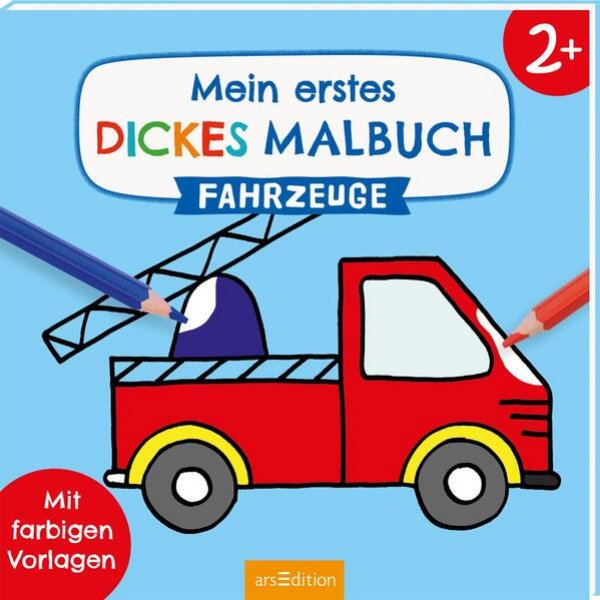 Bild zu Mein erstes dickes Malbuch ab 2 - Fahrzeuge