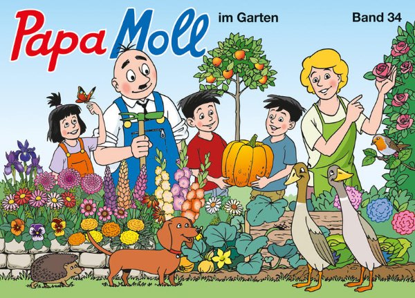 Bild zu Papa Moll im Garten