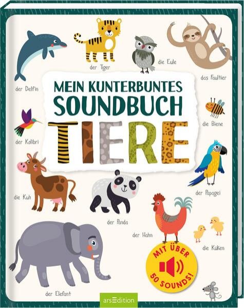 Bild zu Mein kunterbuntes Soundbuch - Tiere