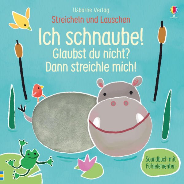 Bild zu Streicheln und Lauschen: Ich schnaube! Glaubst du nicht? Dann streichle mich!