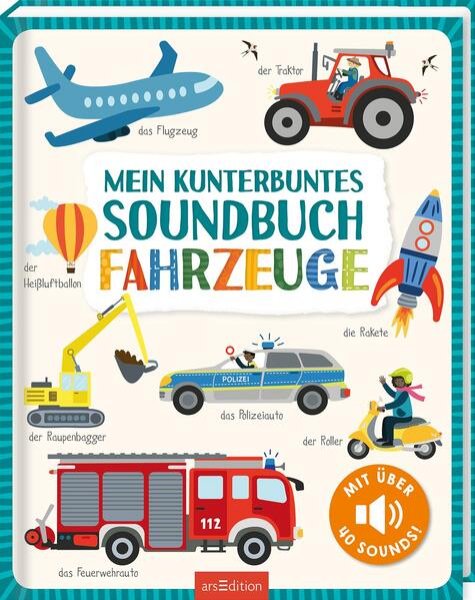 Bild zu Mein kunterbuntes Soundbuch - Fahrzeuge