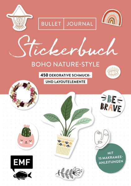 Bild zu Bullet Journal Stickerbuch - Boho Nature-Style