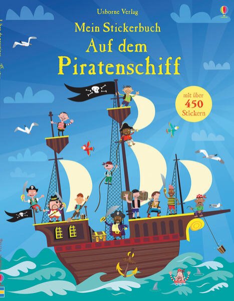 Bild zu Mein Stickerbuch: Auf dem Piratenschiff