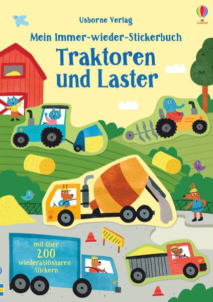 Bild zu Mein Immer-wieder-Stickerbuch: Traktoren und Laster