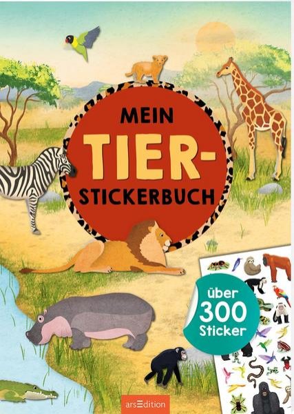 Bild zu Mein Tier-Stickerbuch