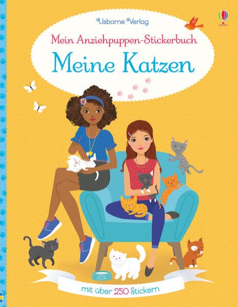 Bild zu Mein Anziehpuppen-Stickerbuch: Meine Katzen