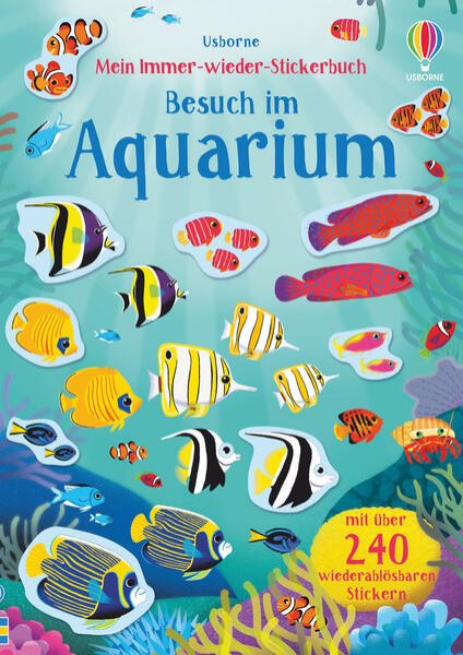 Bild zu Mein Immer-wieder-Stickerbuch: Besuch im Aquarium