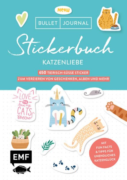 Bild zu Bullet Journal Stickerbuch - Katzenliebe