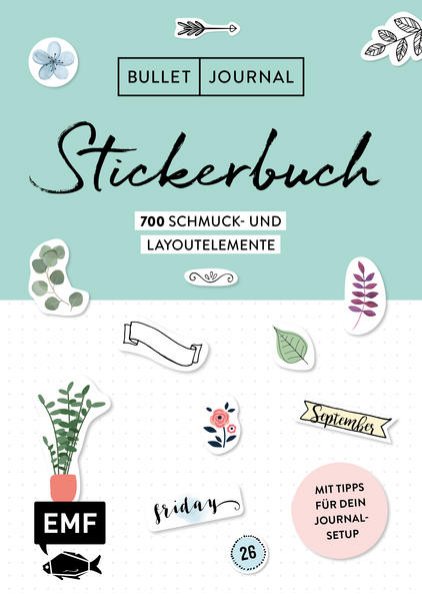 Bild zu Bullet Journal - Stickerbuch Band 2: 700 neue Schmuck- und Layoutelemente