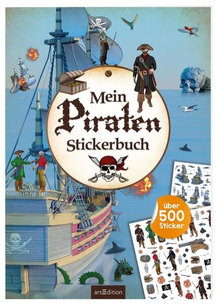 Bild zu Mein Piraten-Stickerbuch