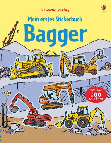 Bild zu Mein erstes Stickerbuch: Bagger