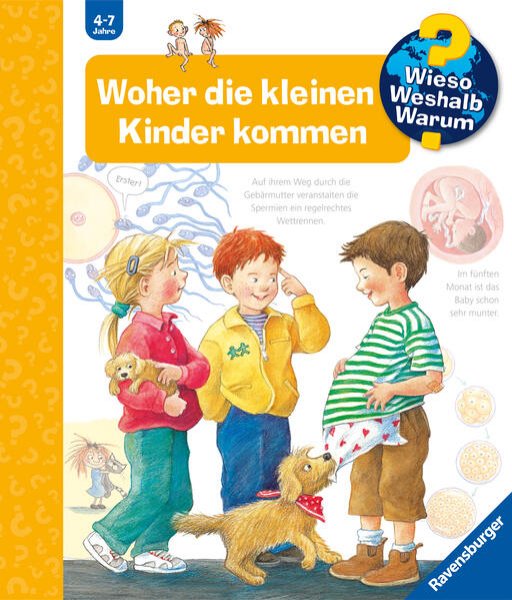 Bild zu Wieso? Weshalb? Warum?, Band 13: Woher die kleinen Kinder kommen