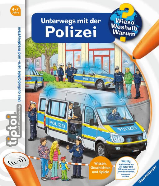 Bild zu tiptoi® Wieso? Weshalb? Warum? Unterwegs mit der Polizei