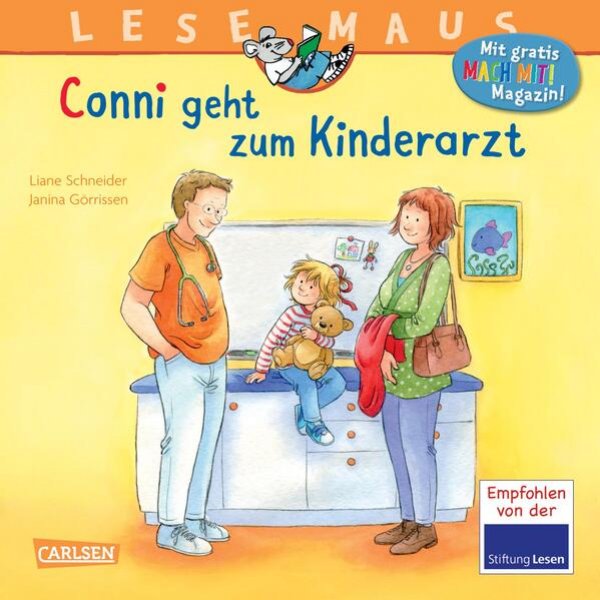 Bild zu LESEMAUS 132: Conni geht zum Kinderarzt