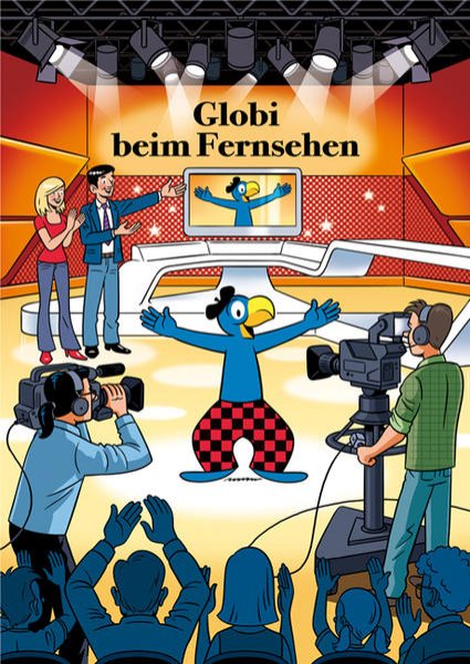 Bild zu Globi beim Fernsehen