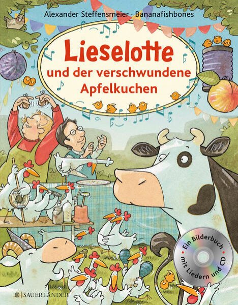 Bild zu Lieselotte und der verschwundene Apfelkuchen Buch mit CD