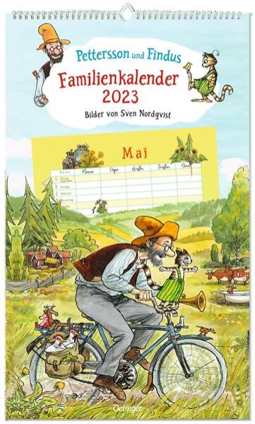 Bild zu Pettersson und Findus. Familienkalender 2023