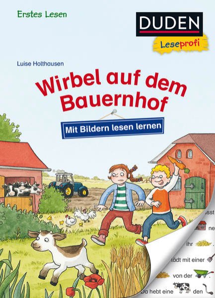 Bild zu Duden Leseprofi - Mit Bildern lesen lernen: Wirbel auf dem Bauernhof, Erstes Lesen