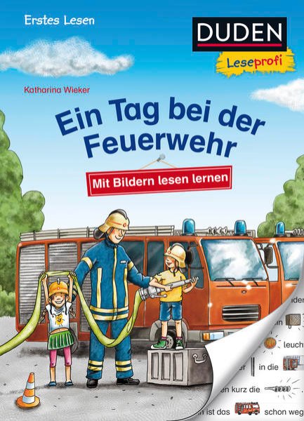 Bild zu Duden Leseprofi - Mit Bildern lesen lernen: Ein Tag bei der Feuerwehr, Erstes Lesen