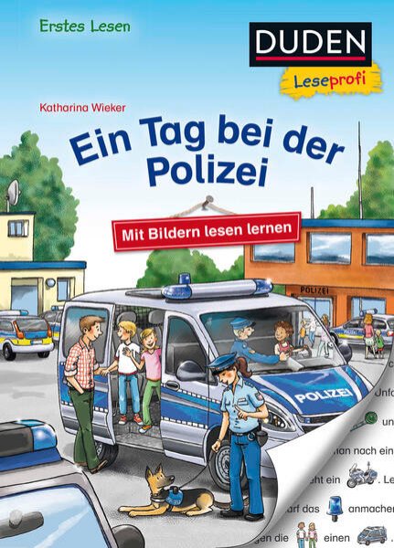 Bild zu Duden Leseprofi - Mit Bildern lesen lernen: Ein Tag bei der Polizei, Erstes Lesen