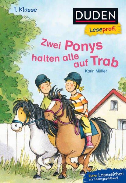 Bild zu Duden Leseprofi - Zwei Ponys halten alle auf Trab, 1. Klasse