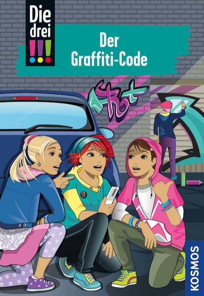 Bild zu Die drei !!!, 64, Der Graffiti-Code