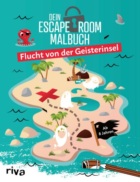 Bild zu Dein Escape-Room-Malbuch - Flucht von der Geisterinsel