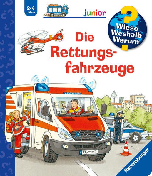 Bild zu Wieso? Weshalb? Warum? junior, Band 23: Die Rettungsfahrzeuge