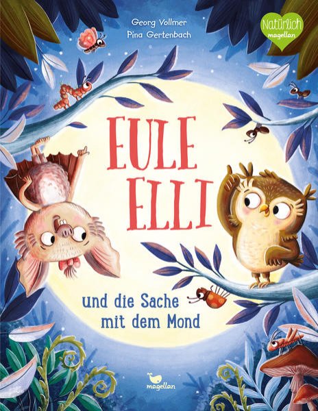 Bild zu Eule Elli und die Sache mit dem Mond