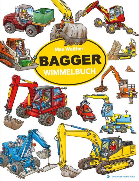 Bild zu Bagger Wimmelbuch