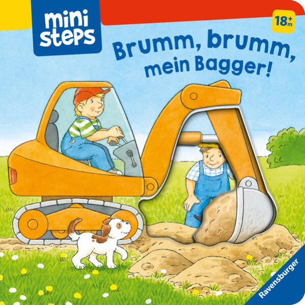 Bild zu ministeps: Brumm, brumm, mein Bagger!