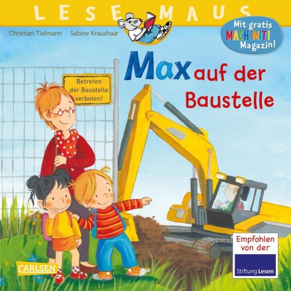 Bild zu LESEMAUS 12: Max auf der Baustelle