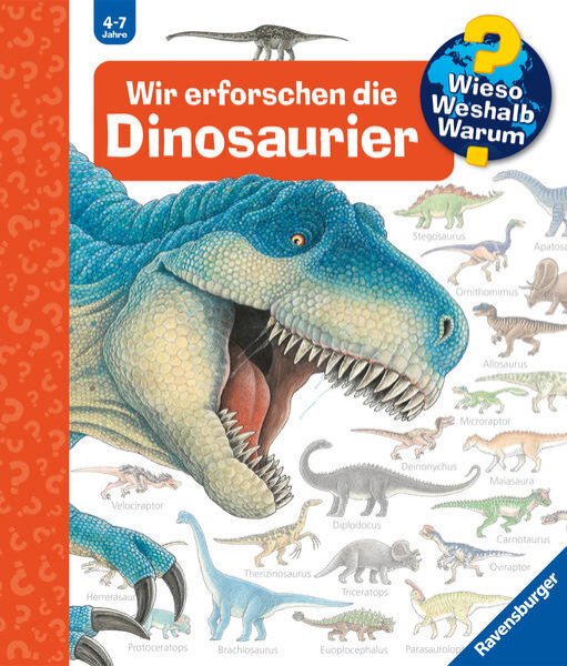 Bild zu Wieso? Weshalb? Warum?, Band 55: Wir erforschen die Dinosaurier