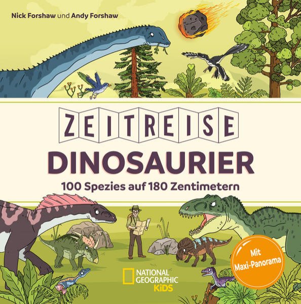 Bild zu Zeitreise Dinosaurier: 100 Spezies auf 180 Zentimetern