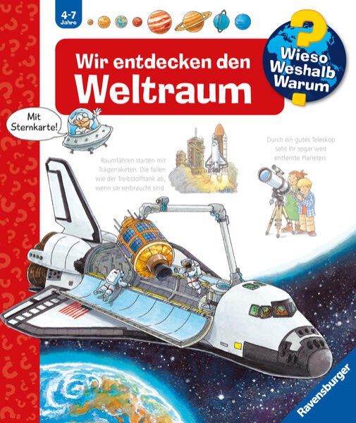 Bild zu Wieso? Weshalb? Warum?, Band 32: Wir entdecken den Weltraum