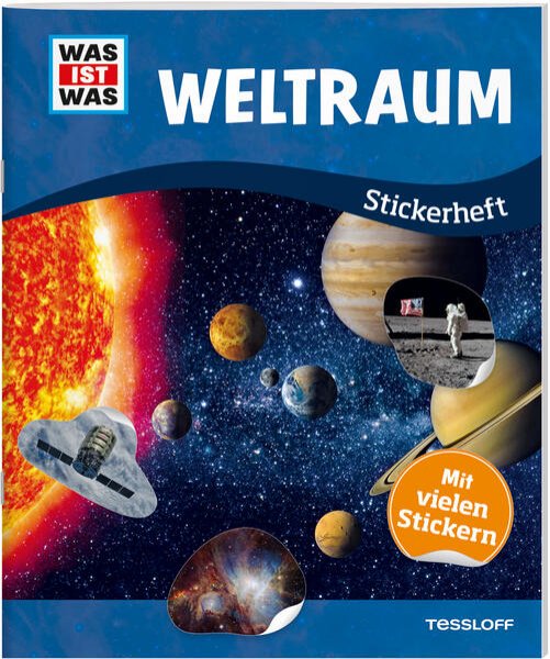 Bild zu WAS IST WAS Stickerheft Weltraum