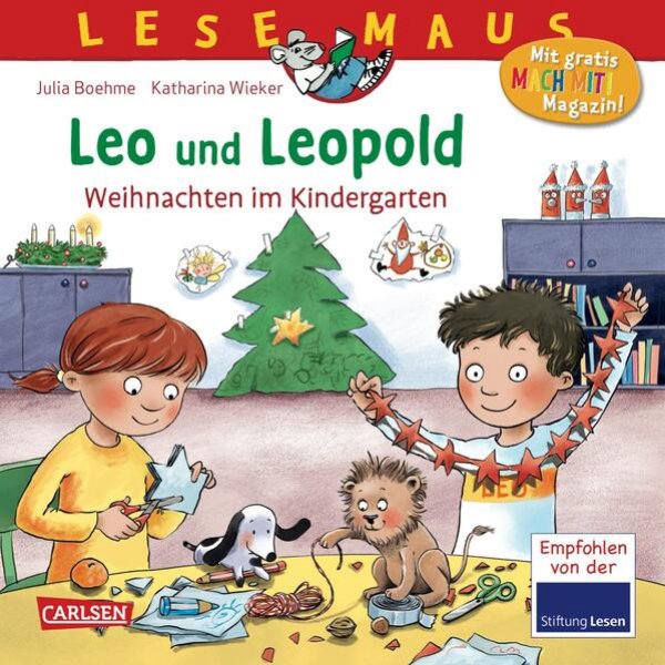 Bild zu LESEMAUS 163: Leo und Leopold - Weihnachten im Kindergarten