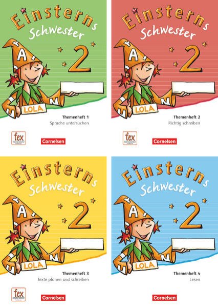 Bild zu Einsterns Schwester, Sprache und Lesen - Ausgabe 2015, 2. Schuljahr, Themenhefte 1-4 und Projektheft mit Schuber, Verbrauchsmaterial