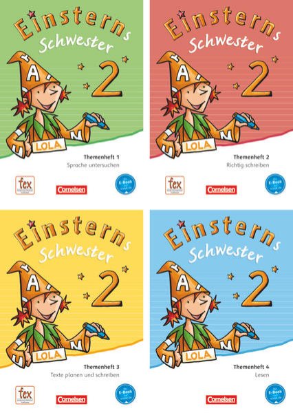 Bild zu Einsterns Schwester, Sprache und Lesen - Ausgabe 2015, 2. Schuljahr, Themenhefte 1-4 und Projektheft mit Schuber, Leihmaterial