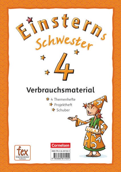 Bild zu Einsterns Schwester, Sprache und Lesen - Ausgabe 2015, 4. Schuljahr, Themenhefte 1-4 und Projektheft mit Schuber, Verbrauchsmaterial