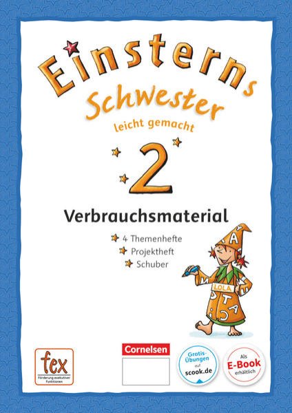 Bild zu Einsterns Schwester, Sprache und Lesen - Ausgabe 2015, 2. Schuljahr, Leicht gemacht, Themenhefte 1-4 und Projektheft - Verbrauchsmaterial, Mit Schuber