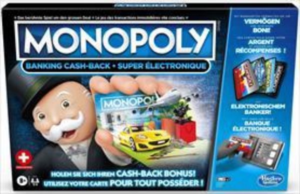 Bild von Monopoly Banking Cash-Back Schweiz