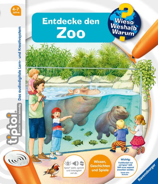 Bild zu tiptoi® Wieso? Weshalb? Warum? Entdecke den Zoo