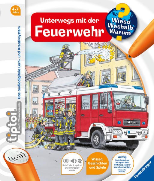 Bild zu tiptoi® Unterwegs mit der Feuerwehr