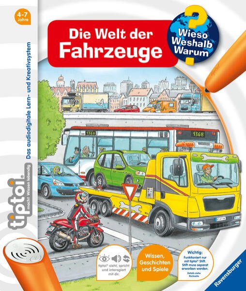 Bild zu tiptoi® Wieso? Weshalb? Warum? Die Welt der Fahrzeuge