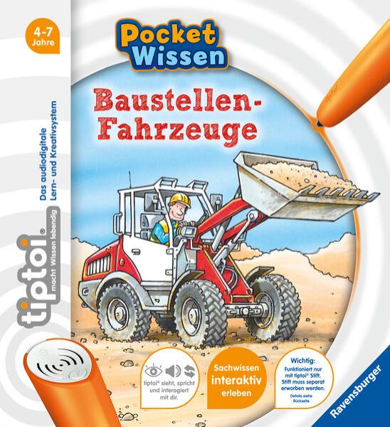 Bild zu tiptoi® Baustellen-Fahrzeuge