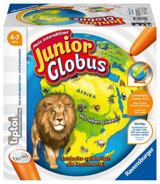 Bild zu Ravensburger tiptoi 00785 - Mein interaktiver Junior Globus - Kinderspielzeug ab 4 Jahren