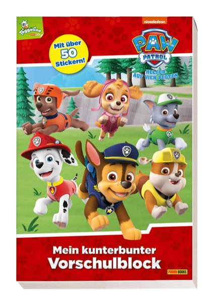 Bild zu PAW Patrol: Mein kunterbunter Vorschulblock