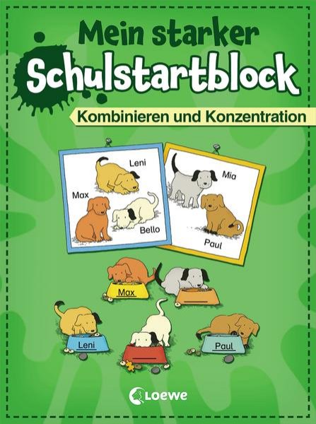 Bild zu Mein starker Schulstartblock - Kombinieren und Konzentration