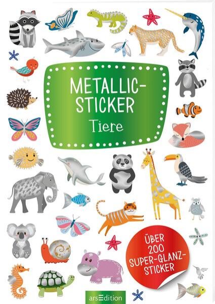 Bild zu Metallic-Sticker - Tiere